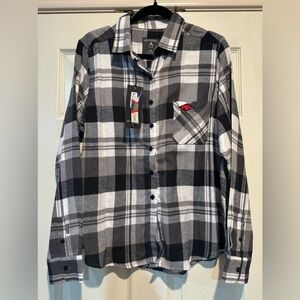 Women’s XL flannel razorback shirt